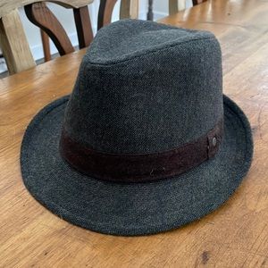 Stetson hat, charcoal grey, L/XL